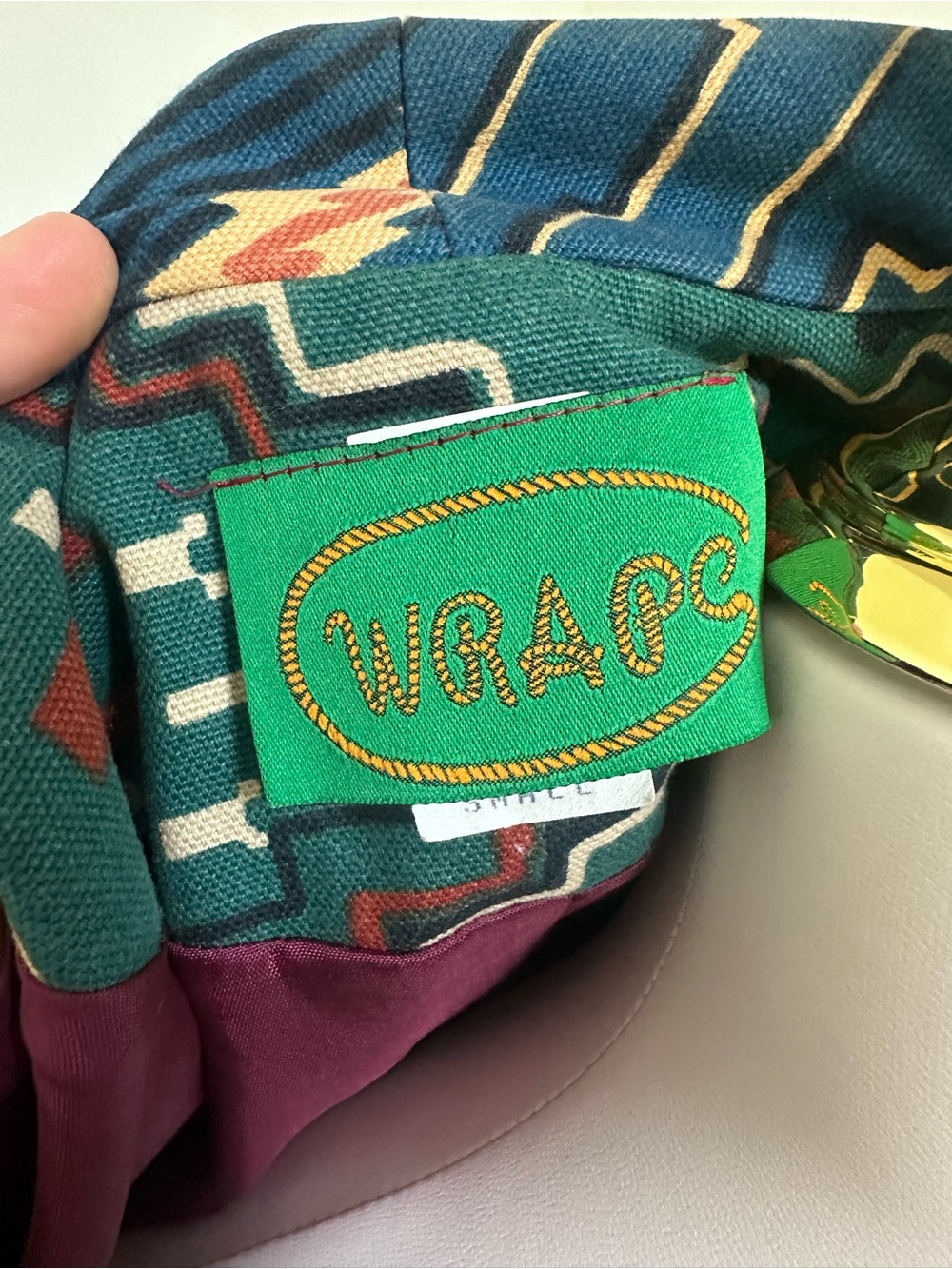 Southwestern WRAPS Vintage 90’s Outfit - Picture 3 of 6